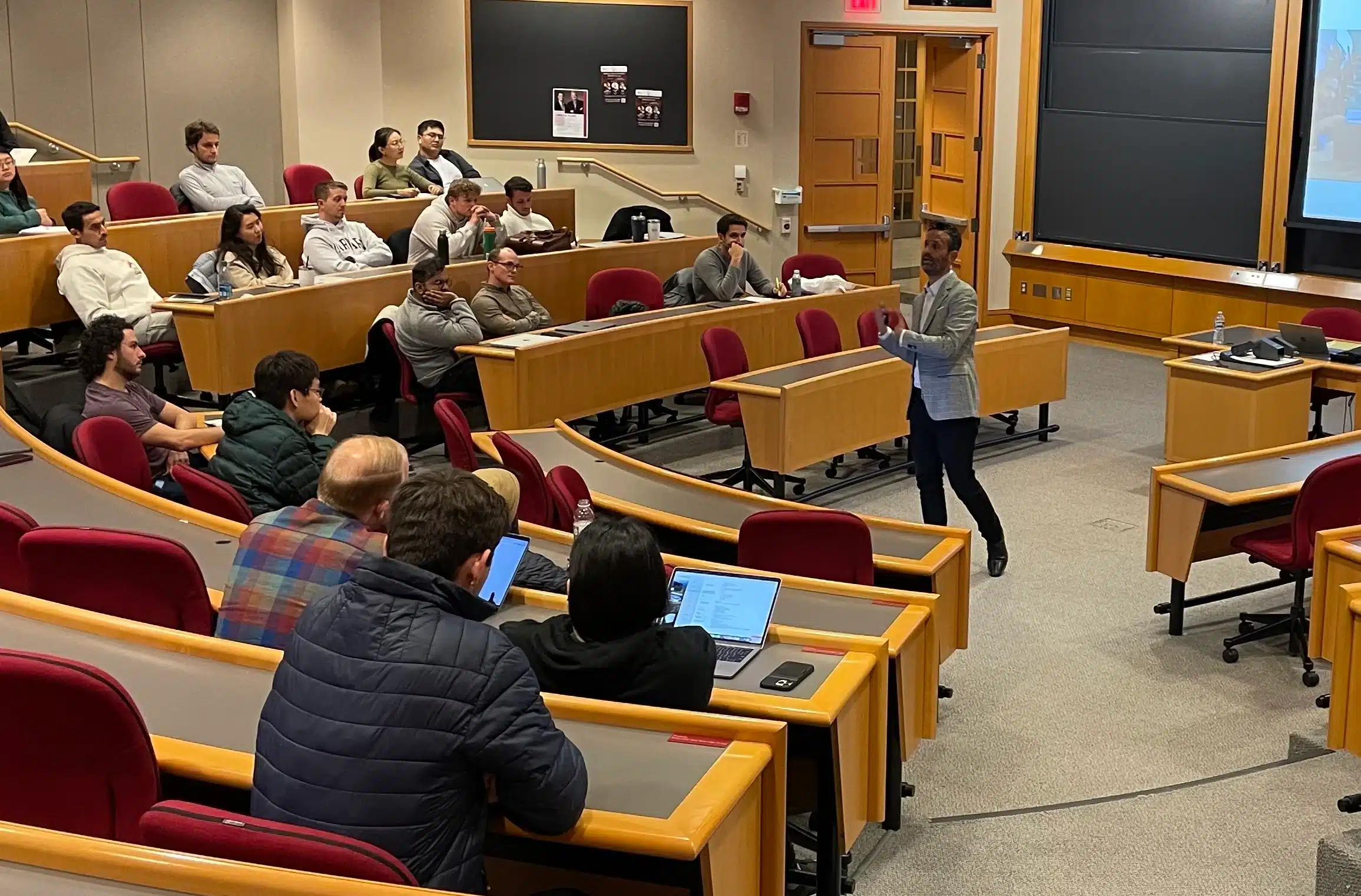 Nir Hindie at Harvard Business School